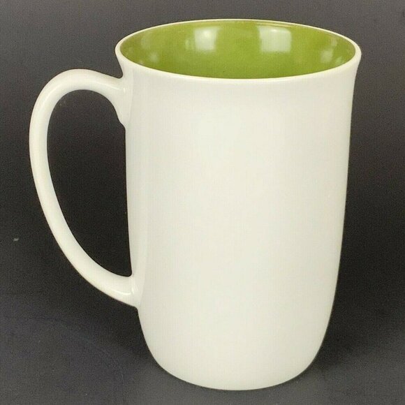 Fitz & Floyd Neiman Marcus Blue Jay Bird Coffee Mug 8oz Green Interior Porcelain - Picture 3 of 6